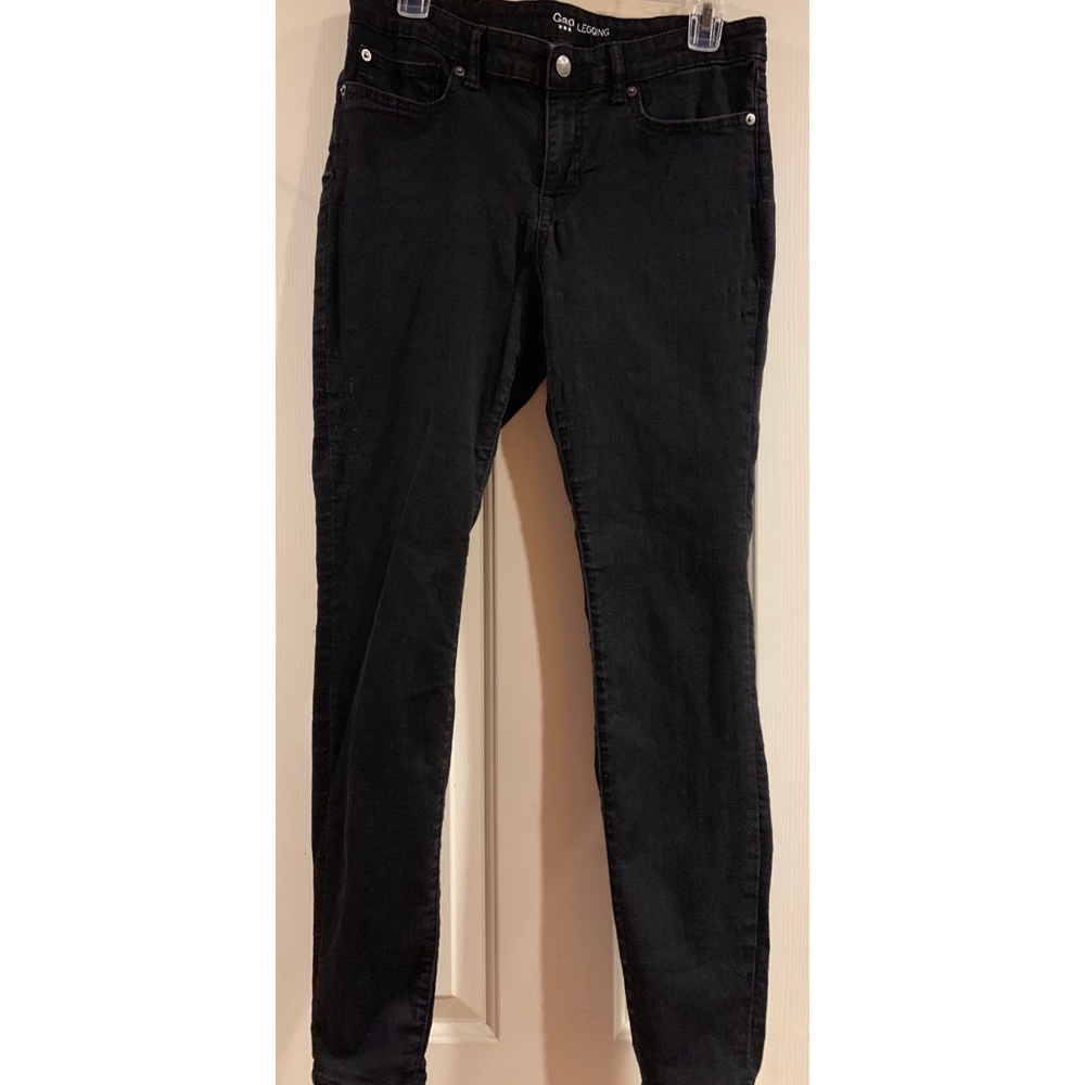 Black legging jean